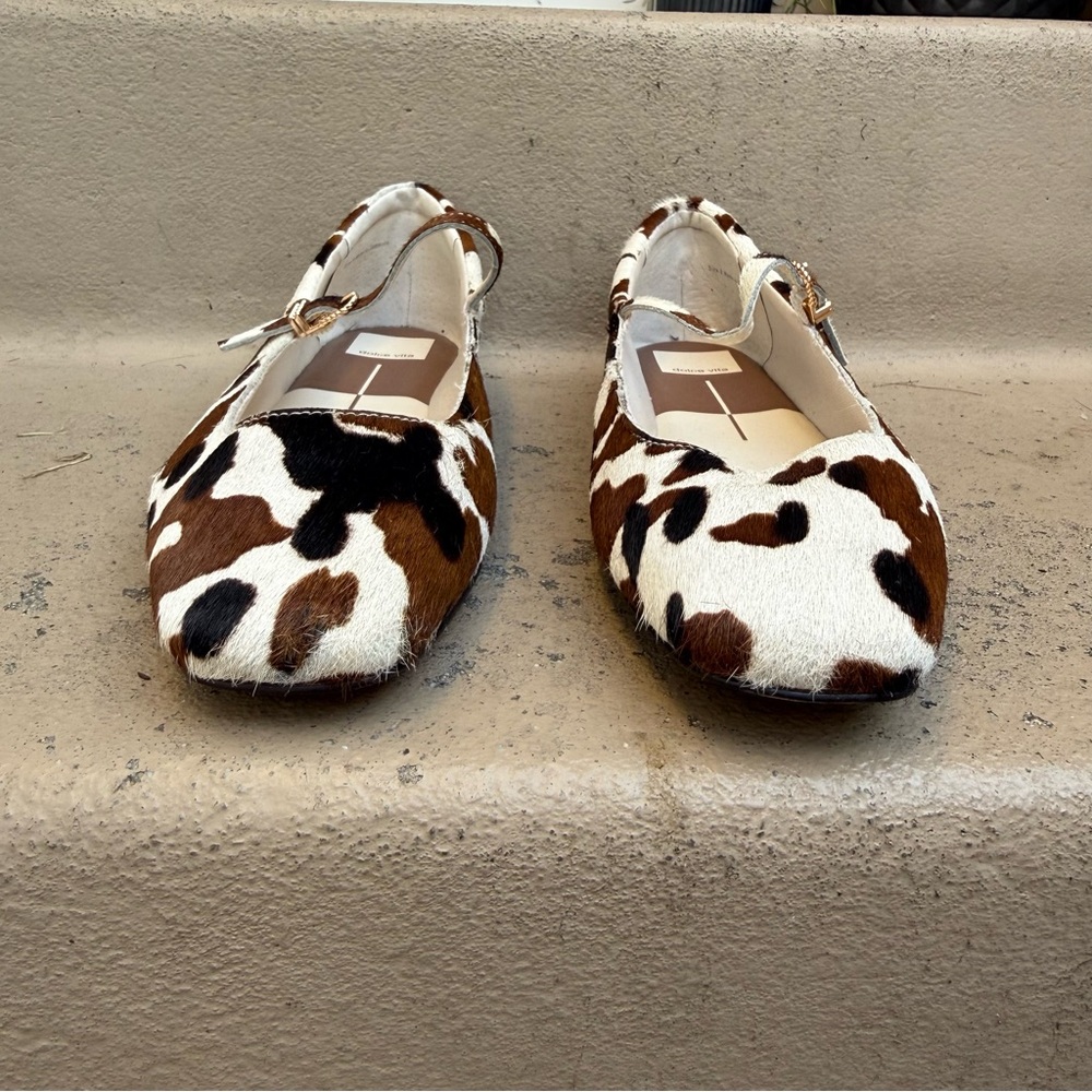 Dolce Vita Reyes Ballet Flats Calf Hair - Picture 4 of 10